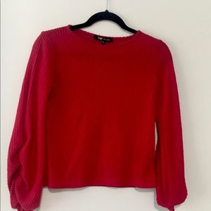 Junior girls red sweater